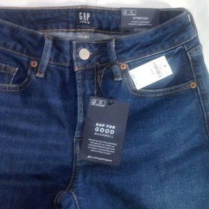 GAP CURVY TRUE SKINNY ANKLE JEANS